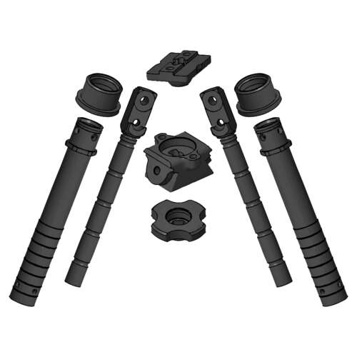 Unassembled Bipod For Web 002 06