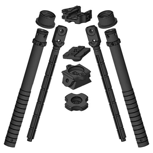 Unassembled Bipod For Web 002 09