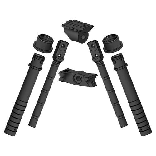 Unassembled Bipod For Web 002 11