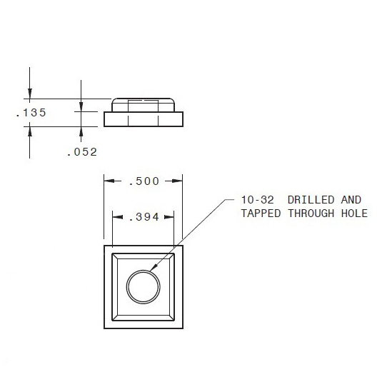 Rail Nut Diagram Anschutz Only